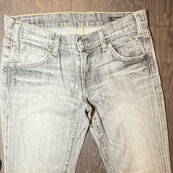 Citizens Of Humanity Gray Flare Wide Leg Jeans Size 27 - Picture 2 of 9